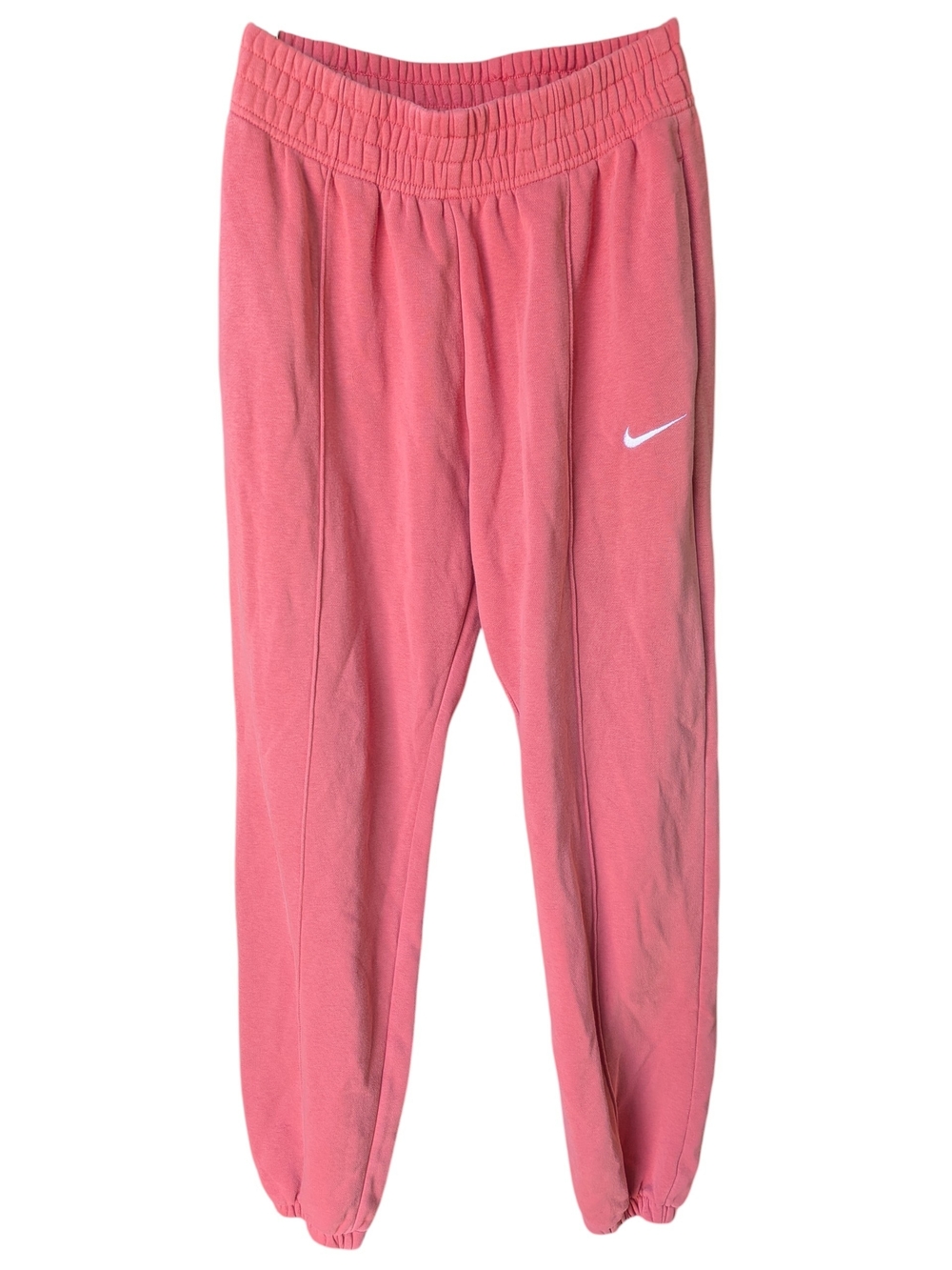 Nike Sportswear Essential Fleece Pintuck Joggers Pink Madder Root XS